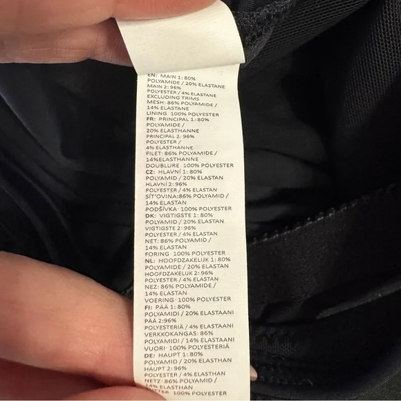 Pour Moi Sahara Crochet Waist Control Swimsuit Black Size Small NWT - Picture 10 of 10